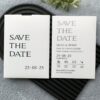 Modern Save The Date Davetiye Modeli